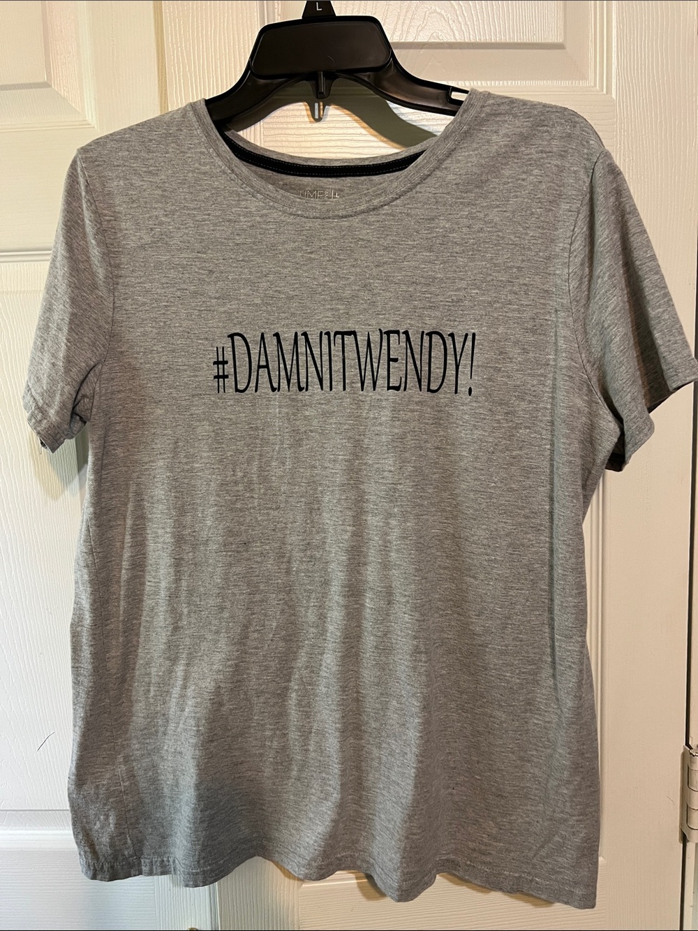 #DamnItWendy! Time and Tru Gray Tshirt